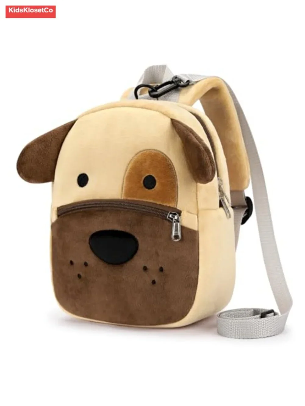 Plush Toddler Backpack with Detachable Leash - Mini Travel Daypack